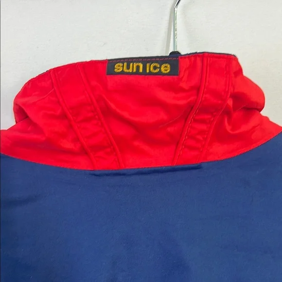 Colorful Windbreaker Jacket 80s zip up sporty jacket turns in vest - Picture 6 of 8